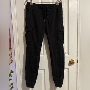 ⋆H&M Black Cargo Skinny Joggers with Elastic Waistband⋆